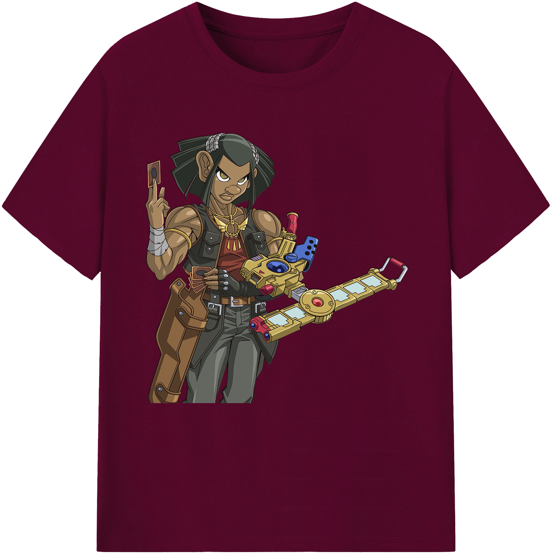 （画像用） 遊☆戯☆王 Yu-Gi-Oh! レディースカジュアルプリントTシャツ（綿100％）